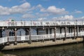 The famous viewing platform Alte Liebe in Cuxhaven, Germany.