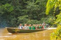 Young European Biologists In The Canoe Royalty Free Stock Photo