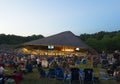 Blossom music concert on the Fourth of July Royalty Free Stock Photo