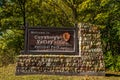 Cuyahoga Valley National Park Entrance Sign