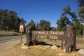 Cuyamaca Rancho State Park Entrance San Diego County California