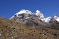 Cuyoc mountain with hanging glacier