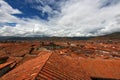 Cuzco City roofs cityscape