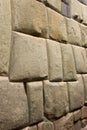 Cuzco - Peru - Hatumrumiyoc Inca Wall Royalty Free Stock Photo