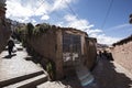 CUZCO PERU: View of San Blas town streets