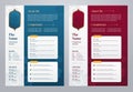 CV or Resume Design Template with Islamic Style