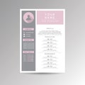 CV / Resume template