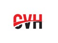 CVH Letter Initial Logo Design Vector Illustration Royalty Free Stock Photo