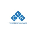 CVN letter logo design on white background. CVN creative initials letter logo concept. CVN letter design.CVN letter logo design on Royalty Free Stock Photo