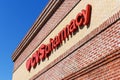 CVS Pharmacy logo and sign on on pharmacy chain store Royalty Free Stock Photo