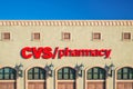 CVS Pharmacy store exterior and sign Royalty Free Stock Photo