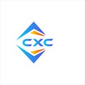 CXC abstract technology logo design on white background. CXC creative initials letter logo concept Royalty Free Stock Photo