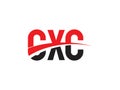 CXC Letter Initial Logo Design Vector Illustration Royalty Free Stock Photo