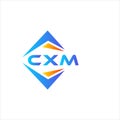 CXM abstract technology logo design on white background. CXM creative initials letter logo concept Royalty Free Stock Photo