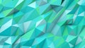 Cyan abstract triangles poly colors geometric shape background