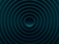 Cyan circular abstract background. Can