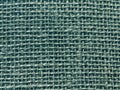 Cyan color hessian sack texture. Royalty Free Stock Photo