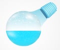 Cyan Ocean light bulb