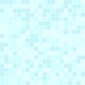 Cyan square pattern. Seamless vector