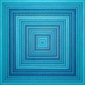 Cyan toblue Smooth Gradient Across Geometric Shapes Royalty Free Stock Photo
