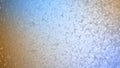 cyan and yellow bio forms material bg - abstract 3D rendering