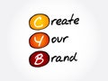 CYB - Create Your Brand, acronym