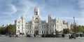 Cybele Palace with Cybele fountain in Madrid