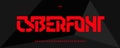 Cyber Angular Font, Modular Geometric Alphabet evokes Robotic Digital Architecture and Gaming or Sports UI. Ideal for