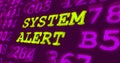 Cyber attack ultra violet warnings Ã¢â¬â system alert