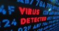Cyber attack - virus detected