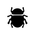 Cyber bug icon Royalty Free Stock Photo