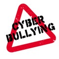 Cyber Bullying rubber stamp