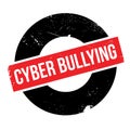 Cyber Bullying rubber stamp