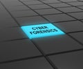 Cyber Forensics Computer Crime Analysis 3d Rendering