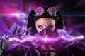 Cyber-Gothic girl Royalty Free Stock Photo