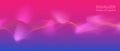 Cyber Gradient Overlay. Funky Music Background Big Data Stream Neon Tech Wallpaper.