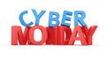 Cyber Monday Royalty Free Stock Photo