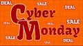 Cyber Monday big sale and big deal - Orange jigsaw puzzle