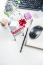 Cyber monday, black friday Christmas sale concept Royalty Free Stock Photo