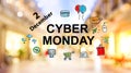 Cyber Monday concept Royalty Free Stock Photo