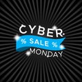 Cyber Monday Sale background textue Royalty Free Stock Photo