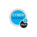 Cyber Monday Sale background textue Royalty Free Stock Photo
