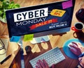 Cyber Monday Sale Discount Clearance Sale Concept