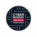 Cyber monday sale labels set Royalty Free Stock Photo