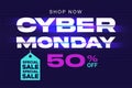 Cyber Monday Tech Style Banner