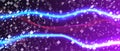 Cyber Monday Vector Background. Punk Equalizer Slide. Matrix Falling Binary Code. Pink Blue Purple Background. Computing Funky