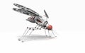 Cyber mosquito Royalty Free Stock Photo