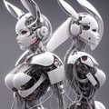 Cyber Punk Girl Easter Bunny Edition Nr6
