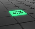 Cyber Report Digital Analytics Results 3d Illustration