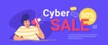 Cyber sale up to 50 off for online shopping